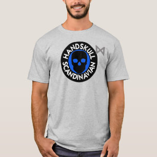 HANDSKULL T-shirt Sky basique P4