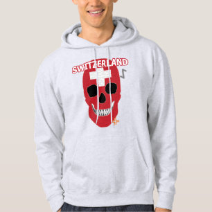HANDSKULL Zwitserland Hooded Sweatshirt B2