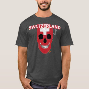 HANDSKULL Zwitserland t-shirt Basic B2