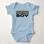 HANDSOME BOY ROMPER (Voorkant)
