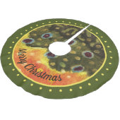 Handsome Brook Trout Vist Kerstboom Rok (Gekanteld)