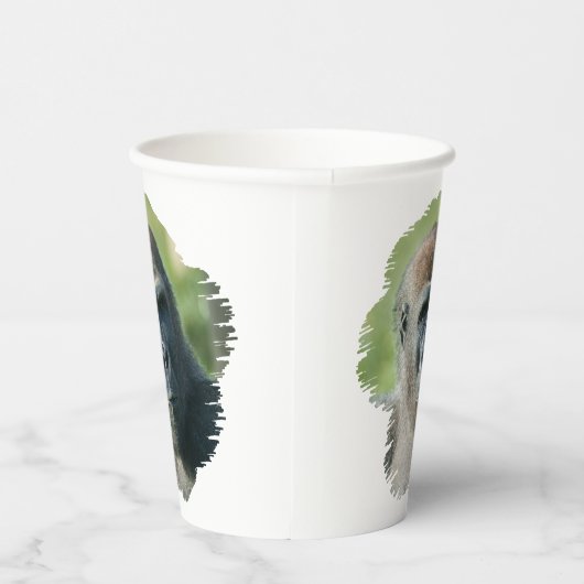 Handsome Gorilla Blackback Papieren Bekers (Rechts)