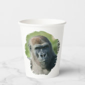 Handsome Gorilla Blackback Papieren Bekers (Voorkant)