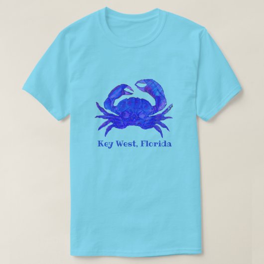 Handsome Key West Florida Crab T-Shirt (Design voorkant)