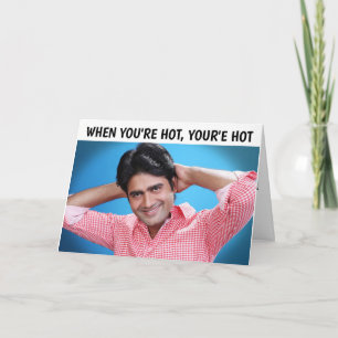 HANDSOME LATIN HUNK BIRTHDAAGKAARTEN VOOR HAAR KAART