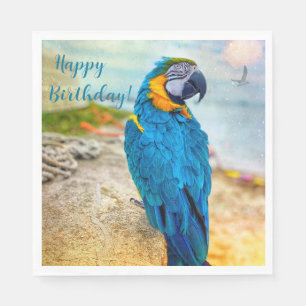 Handsome Macaw Servet