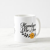 Handsome Mr Jones Classic Mok - Gift for Hem (Voorkant rechts)