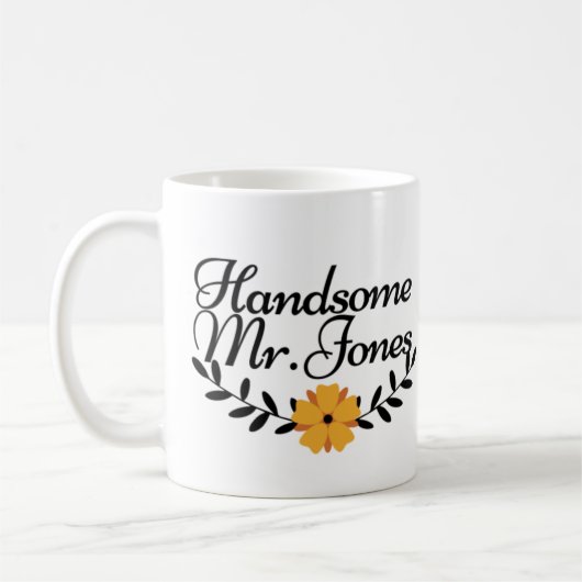 Handsome Mr Jones Classic Mok - Gift for Hem (Links)