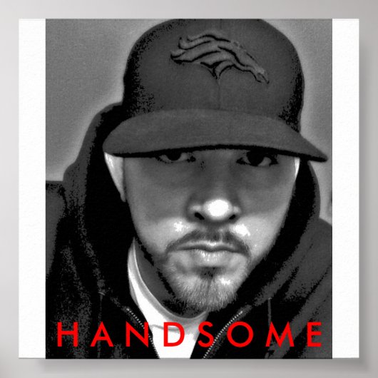 HANDSOME POSTER (Voorkant)