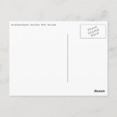 Handsome Rooster Briefkaart (Achterkant)