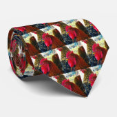 Handsome Rooster Stropdas (Opgerold)