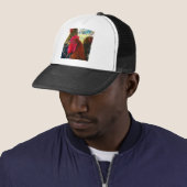 Handsome Rooster Trucker Pet (In situ)