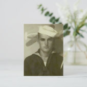 Handsome Sailor Briefkaart (Staand voorkant)