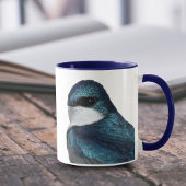 Handsome Tree Swallow: Bird on a Wire Mok