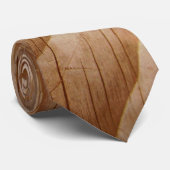 Handsome Wood Grain Stropdas (Opgerold)