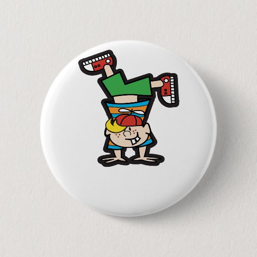 Handstandaard Ronde Button 5,7 Cm (Voorkant)