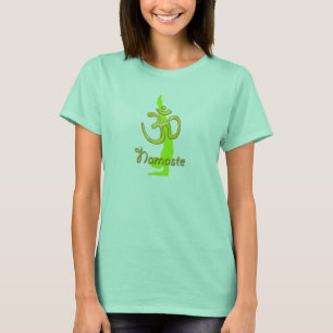 handstandhouding, namaste yoga t-shirt