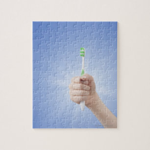 Handtandenborstel Legpuzzel
