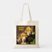 Handtas Liefde & Vrede (Achterkant)