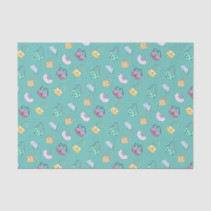 Handtassen met handtas, handtassen, spatroon Blauw Tissuepapier