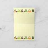 Handtassen notitiekaartje (Binnen)