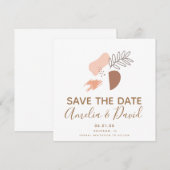 Handtekening Abstract botanisch opslaan Datum foto (Voorkant / Achterkant)