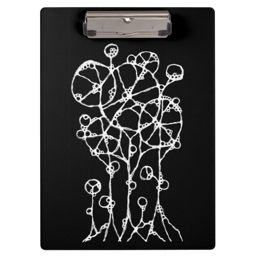 Handtekening - Abstracte structuurgroep 2 Klembord (Voorkant)