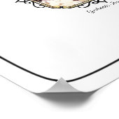 Handtekening Afstudeergeschenk Print (Hoek)