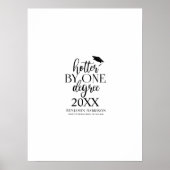 Handtekening Afstuderen met één graad voor Hotter Poster (Voorkant)
