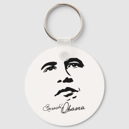 Handtekening Barack Obama Sleutelhanger (Voorkant)