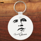Handtekening Barack Obama Sleutelhanger (Voorkant)