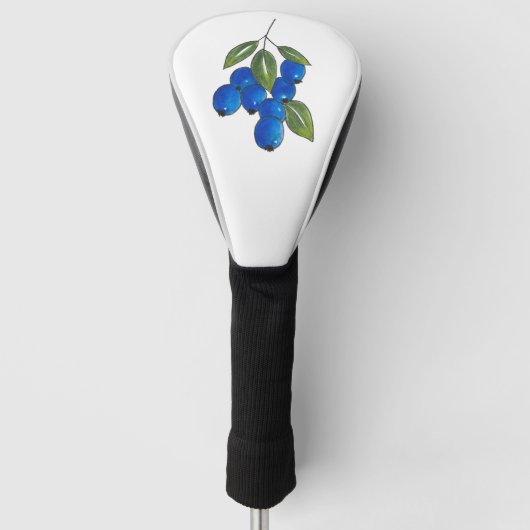 Handtekening Blauwbes Golfheadcover (Voorkant)