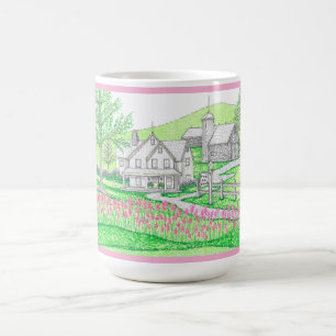 Handtekening Boerderij roze 15 oz mok