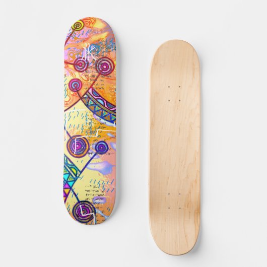 Handtekening door EDDArt - Dream-schaal 1 Skateboard (Voorkant)
