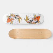 Handtekening Drawn Koi Skateboard Deck (Horizontaal)