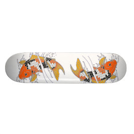 Handtekening Drawn Koi Skateboard Deck