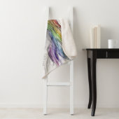 Handtekening Drawn Magical Unicorn. Geloof in Mira Sherpa Deken (In situ)