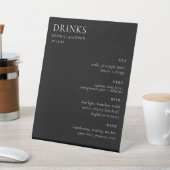 Handtekening Drink van legant weddenschap Reclamebord Met Voetstuk (Insitu)