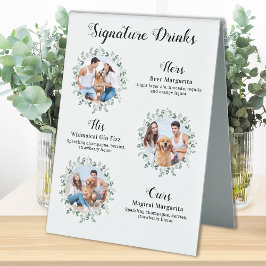 Handtekening Drinken Elegant Pet Wedding 3 Foto's