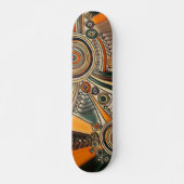 Handtekening EDDArt - Gedachtechten 1 Skateboard (Voorkant)