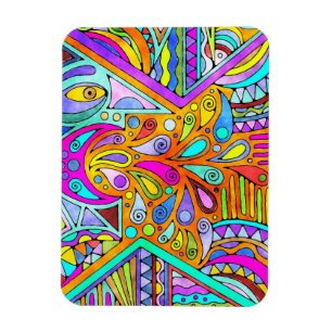 Handtekening gemaakt door EDDArt - Blah Blah Blah  Magneet