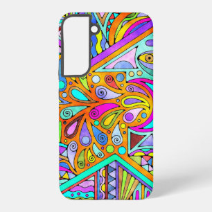 Handtekening gemaakt door EDDArt - Blah Blah Blah  Samsung Galaxy Hoesje