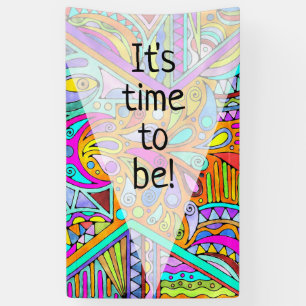 Handtekening gemaakt door EDDArt - Blah Blah Blah  Spandoek