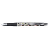 Handtekening gestructureerd cactus-patroon pen (Achterkant)