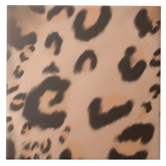 Handtekening getextureerde luipspafdruk tegeltje (Voorkant)