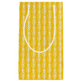 Handtekening Gold Wheat Patroon Klein Cadeauzakje (Voorkant)