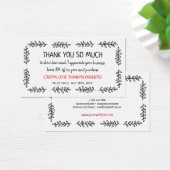Handtekening Greenery Coupon Code Small Business Visitekaartje (Bureau)