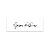 Handtekening Handgeschreven Teken Rubberstempel (Afrduk)