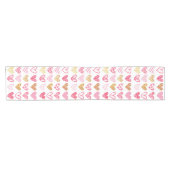 Handtekening Heart Pattern ID470 Korte Tafelloper (Horizontaal)