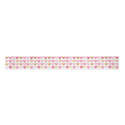 Handtekening Heart Pattern ID470 Lint (Voorkant)